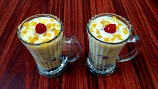 SEMIYA CUSTARD FALOODA  Creamy Vermicelli Custard Recipe  FALOODA DESSERT  SAB RASOI [upl. by Attenaj744]