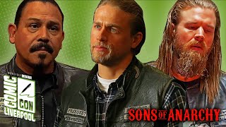 Sons Of Anarchy QampA Panel Charlie Hunnam Emilio Rivera amp Ryan Hurst  ComicCon Liverpool 2022 [upl. by Ebberta]