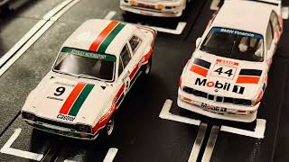 Scalextric  Super Saloons Showdown  Slot Cars [upl. by Comyns863]