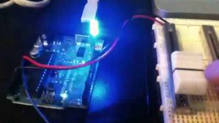 Arduino with slide potentiometer [upl. by Lenssen]