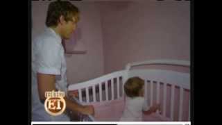 Anna Nicoles baby returns to her first home in the Bahamas on ET [upl. by Ahseenal]