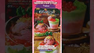 Mouthwatering Ice Cream menu of Swensen Ice Cream Thailand [upl. by Dnanidref]