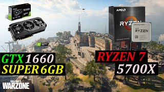 RYZEN 7 5700X  GTX 1660 SUPER 6GB  WARZONE 30  REBIRTH ISLAND Competitive Settings 1080p [upl. by Mic]