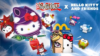 OFICIAL Cajita Feliz de Hello Kitty y YuGiOh en McDonalds México [upl. by Kciremed]