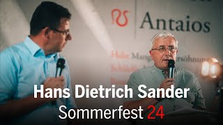 »Hans Dietrich Sander« – ein Literaturgespräch mit Dr Thor v Waldstein und Dr Erik Lehnert [upl. by Leyla]