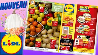 catalogue LIDL du 30 octobre au 5 novembre 2024 💥 ALIMENTAIRE  FRANCE [upl. by Avehsile110]