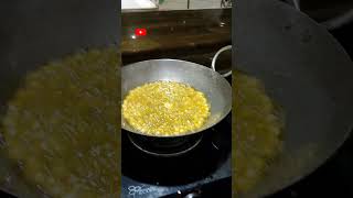 making a crispy corn recipe for the first time  part2 cooking learnosa familytime [upl. by Croft954]