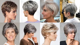 COUPE CHEVEUX 2023 FEMME 30 40 50 ANS  COIFFURE COURTE CARRÉPIXIE TENDANCE  ANNE BLANC [upl. by Casandra]