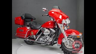 2004 HARLEY DAVIDSON ELECTRA GLIDE CLASSIC FIREFIGHTER SPECIAL  National Powersports Distributors [upl. by Sperling]