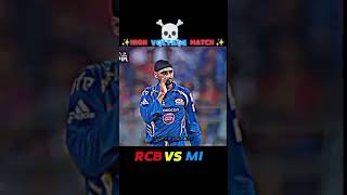 MI vs RCB high voltage match [upl. by Nerual]