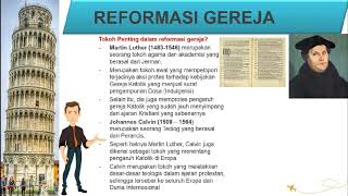 REFORMASI GEREJA  Peristiwa Penting di Eropa Materi sejarah Kelas XI Peminatan [upl. by Simmie]