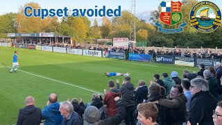 Embarassing FA Cup Exit Avoided  Wealdstone FC vs Gosport Borough FC [upl. by Vernor]