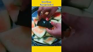 Watermelon Rind Recipe easy shorts [upl. by Kier]