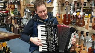 Mark plays a Fantini 96 Bass Accordion  Hobgoblin Music Birmingham [upl. by Lotsirhc]