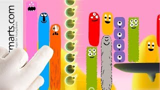 Build Towers with Number Blocks from Dragonbox educational game for kids [upl. by Matilde]