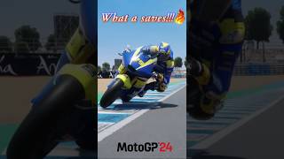 My TOP 5 saves in MotoGP 24 🥶 motogp shorts [upl. by Dodge]