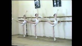 Vaganova Grand Battement from year 1 to year 8 year 19911999 [upl. by Imalda]