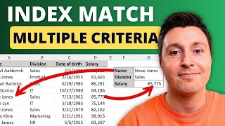 How to Use INDEX MATCH with Multiple Criteria in Excel 3 Easy Steps [upl. by Eentirb]