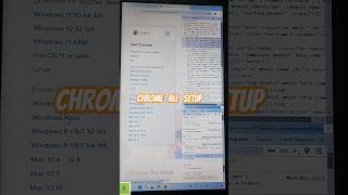 Chrome stand alone setup Chrome offine setup Chrome for all OS shorts [upl. by Bandler]