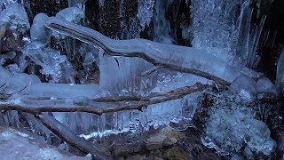 Eiszeit in Triberg im Schwarzwald ASMR Wasser [upl. by Quarta]