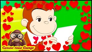 Curioso come George 🐵❤️Buon San Valentino George  Speciale San Valentino ❤️🐵Cartoni per Bambini [upl. by Yrellam]