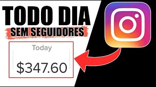 Ganhe dinheiro com o Instagram HOJE 0 seguidores necessários [upl. by Ettennil375]