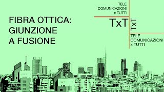 Tutorial Fibra ottica 01  giunzione a fusione [upl. by Rambow]