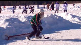 Wisconsin Pond Hockey Hockey Day in America Feb 2011 [upl. by Robertson497]