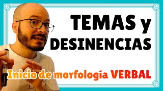 TEMAS y DESINENCIAS VERBALES 🏛️ Teoría inicial de morfología verbal ‹ Curso de latín desde cero 15 [upl. by Camile]