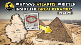 Why was ATLANTIS Written inside the Great Pyramid of Egypt  Ancient Architects Investigates [upl. by Kinchen]