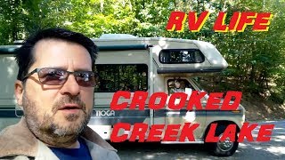 How I got to RVing  Crooked Creek Lake [upl. by Cleo]