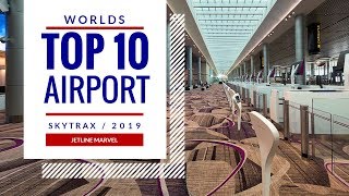 The 10 Best Airports In The World In 2019  Skytrax Awards [upl. by Ollecram265]