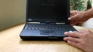 Awesome HP Compaq TC4200 good working laptop  Singapore Enterprise [upl. by Htederem]