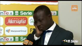 Off Side intervista a Raman Chibsah  centrocampista Benevento [upl. by Shaeffer]