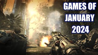 9 NEW Games of January 2024 To Look Forward To [upl. by Reteip794]