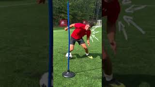 Yussuf Poulsen skill breakdown 🇩🇰⚽️soccer football soccerskills footballskills soccertraining [upl. by Nagirrek]