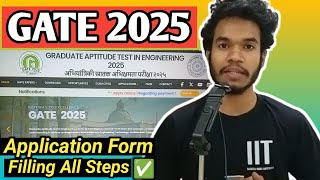 GATE 2025 APPLICATION FORM Filling Step by Step Procedure Payment SuccessfulGATE 2025 Form Fill Up [upl. by Neeoma492]