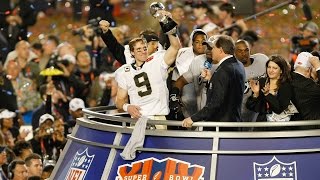 Super Bowl XLIV Saints vs Colts highlights [upl. by Besnard]