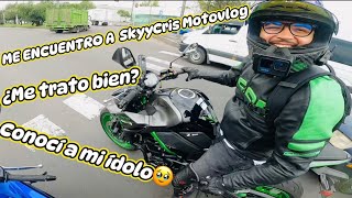 ME ENCONTRÉ A MI ÍDOLO SkyyCrisMotovlog🥺🙏🏻 Observaciones Diarias Yamaha R7 10 [upl. by Esinwahs]