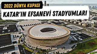 Katarın Milyar Dolarlık Stadyumlarına Ne Olacak Katar Dünya Kupası için Muhteşem 8 Stadyum inşayı [upl. by Weisbrodt]