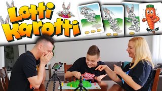 Lotti Karotti társasjáték 🐰🥕 gameplay [upl. by Goldwin641]