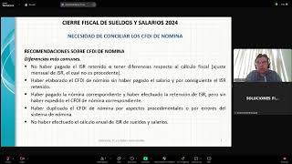 Taller de Cierre Fiscal y Laboral de Sueldos y Salarios 2024 [upl. by Latisha]