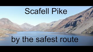 Scafell Pike by the safest and easiest route 20191118 includes a wintery section near the end [upl. by Notffilc]