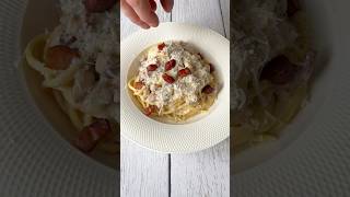 Паста Карбонара 🇮🇹 Pasta Carbonara shorts [upl. by Rosalinda]