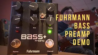 Fuhrmann Bass  Preamp Demo [upl. by Hirst]