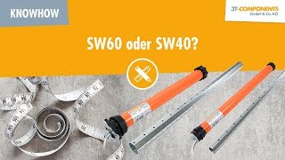 Rolladenwelle SW60 oder SW40 Das richtige Format bestimmen [upl. by Nyl205]