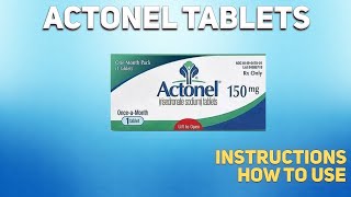 Actonel tablets how to use Mechanism of action Uses Dosage Side Effects [upl. by Staal631]