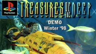 Lets Play Treasures of the Deep PS1 Demo Winter 98 Disc [upl. by Nilram]