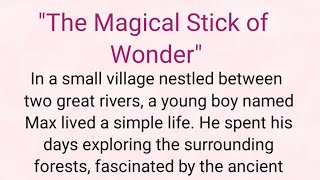 quotThe Magical Stick of Wonder  A Heartwarming Tale of Kindness and Couragequot [upl. by Nagear]