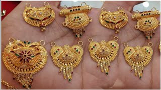 mangalsutra designs gold 2025  latest gold bridal mangalsutra designs [upl. by Anom]